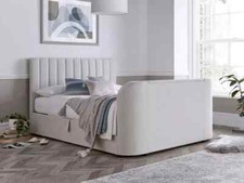 Double TV Bed in Natural