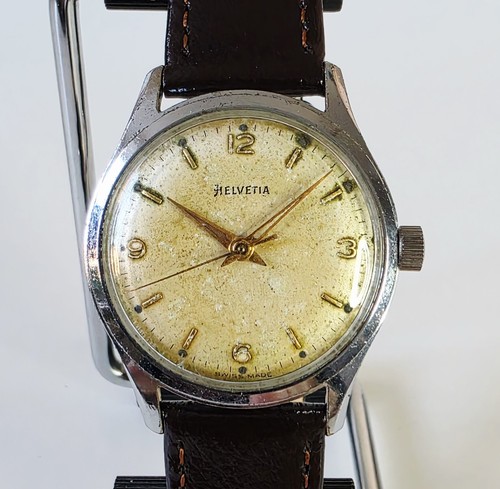 Vintage helvetia mens watch - helvetia,