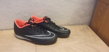 Nike Mercurial Vortex II Astro Turf Football Trainers Hot Pink And Black Size 8