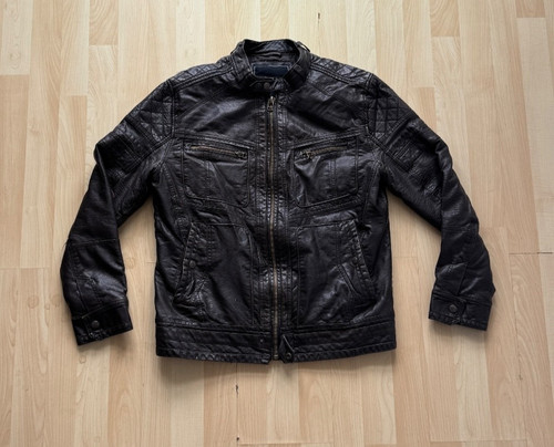 Mens red herring faux leather - faux,