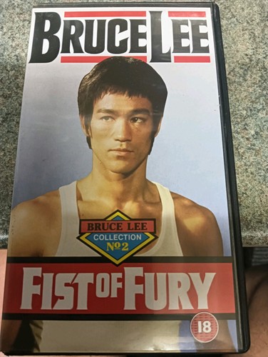 Bruce lee fist fury vhs - bruce,