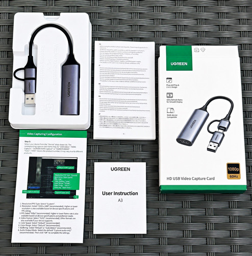 Ugreen usb video capture - video,