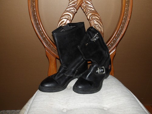 Harley davidson black - black, leather