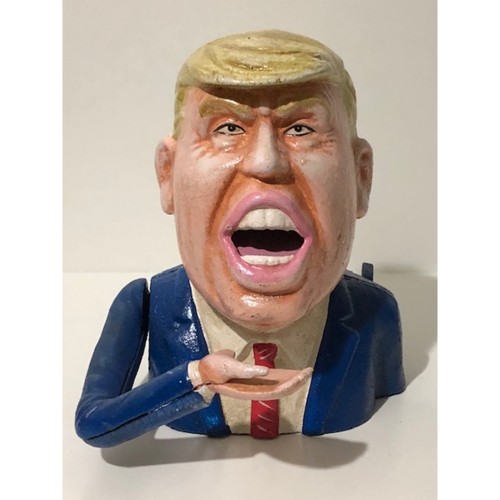 Donald trump cast iron - donald,