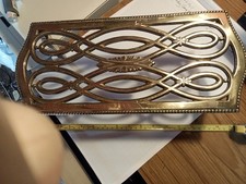 Cast Brass Fireside Trivet 14"