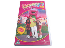 Barney's Great Adventure - The Movie (VHS/VIDEO TAPE, 2004) Tested UK Pal