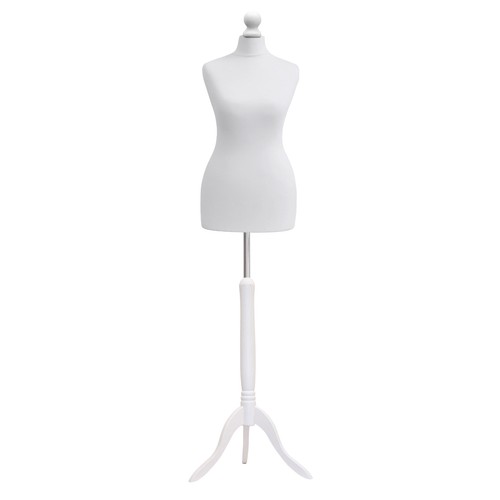 Tailors dummy bust white - tailors,