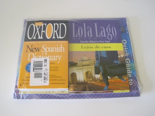 Spanish text book lot oxford - book,