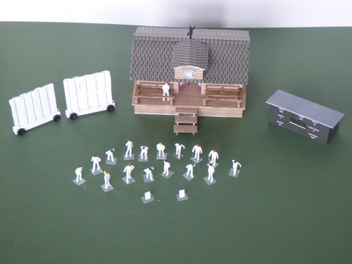 Scratch built scale cricket - scratch,