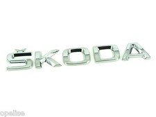 Genuine New SKODA BOOT BADGE