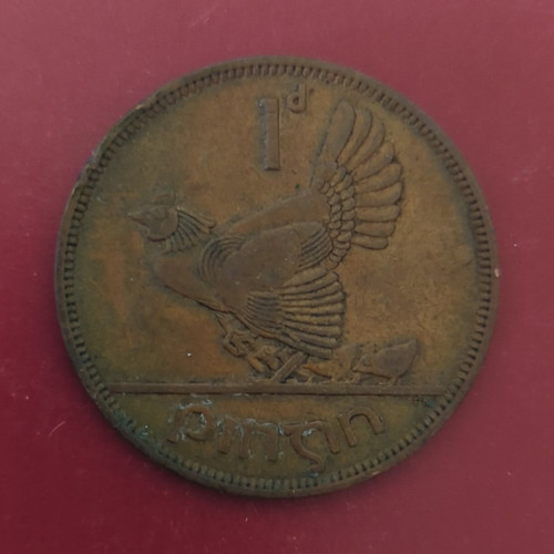 Ireland 1966 penny - 1d,