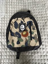 A Bathing Ape Bape Kids Camo Backpack with Milo Charm Brand New 100% Authentic
