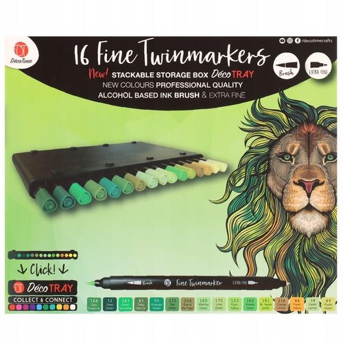 Deco time fine twinmarkers - deco,