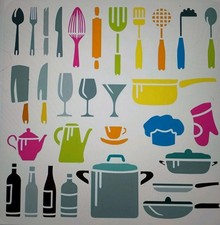 LARGE KITCHEN UTENSILS