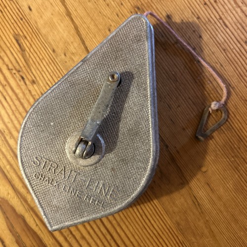 Vintage strait line chalk - strait-line,