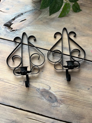 Vintage wrought iron wall - vintage,