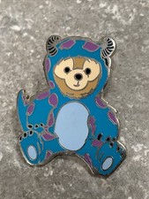 DISNEY DLP DUFFY PIN BADGE DRESSED UP AS SULLEY FROM MONSTERS INC COSTUME