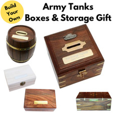 Army Tanks Wooden Boxes, Post