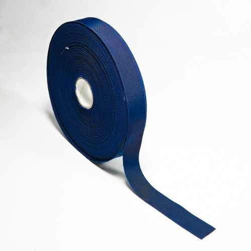 Navy colour petersham ribbon - colour,