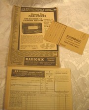 Vintage RADIONIC EQUIPMENT COMPANY CATALOG AUDIO RADIO HALLICRAFTERS 32 pages