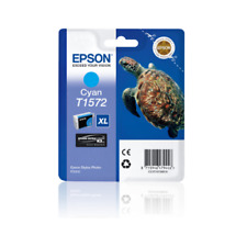Genuine Epson Ink T1572 Cyan XL - Stylus R3000 - EXPIRY 02/2017