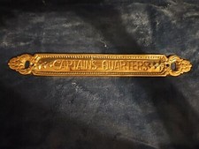 12" Solid Brass "Captains
