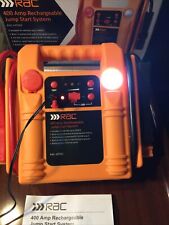 RAC 400 Amp Rechargeable Jumpstart System RAC-hp082 12 V Output Usb Work Light