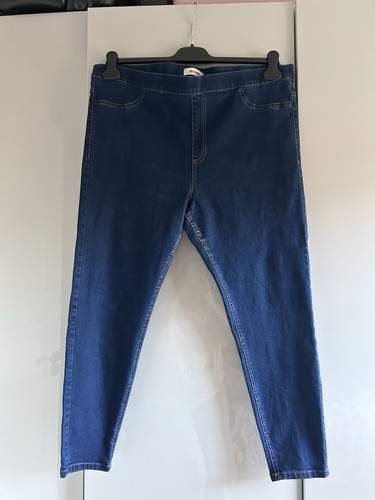 Ladies blue jeggings - m&s, size
