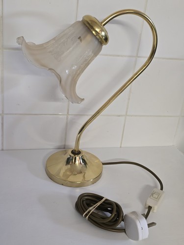 Vintage art deco brass table - vintage,