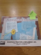 Massey Ferguson Tractor WAUPACA Calendar 1982