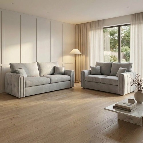 Seater velvet upholstered - 3+2,