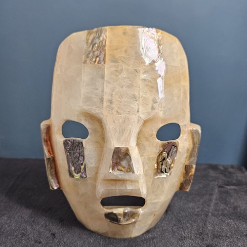 Decorative mexican mayan face - decorative,