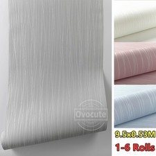 Minimalist Stripes Wallpaper Glitter Metallic Stripes Non-woven WallPapers 1-6x