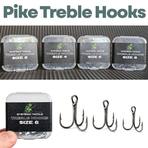 Pike treble hooks - pike,