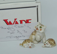 Wade Rare Happy Families Tiger Set - Mum + 2 Cubs