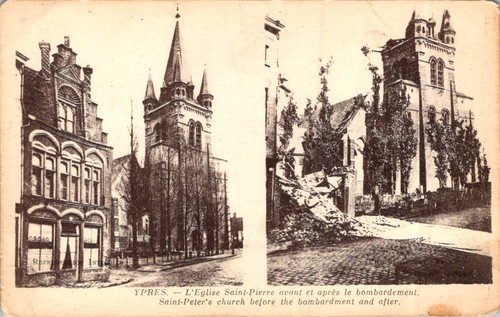 Ypres pierre church before - st,