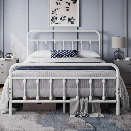 Sturdy metal framed - metal-framed, 4ft6