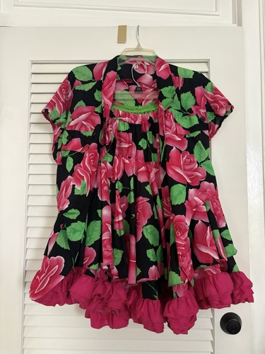 Vintage square dance floral - vintage,