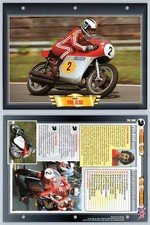 Phil Read - 1939- - Motorbike Sports - Atlas Motorbike Fact File Card