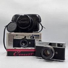 Canon Canonet Rangefinder 35mm Wity 45mm 1:1.9 Lens & Leather Case *SPARES*