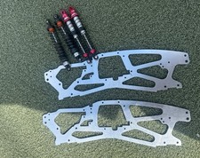 HPI CHASIS PLATES & 4 Decent