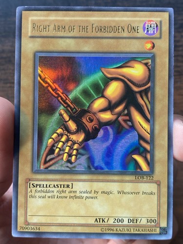 Right arm the forbidden one - forbidden,