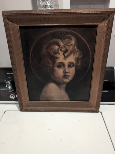 Antique victorian cherub - antique,