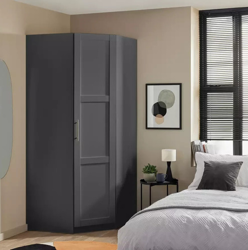 Munich panelled corner door - panelled,