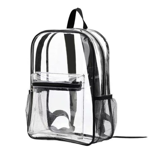 Transparent pvc backpack - pvc,