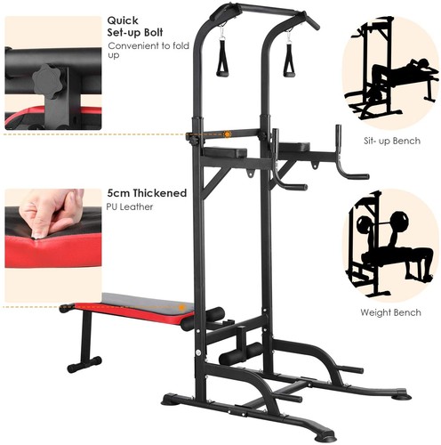 Dip stand pull - stand, bar
