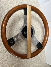 Classic Mountney Wooden Steering Wheel. Fits Most Jaguars. 