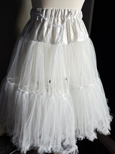 Tulle petticoat small read - petticoat, small.