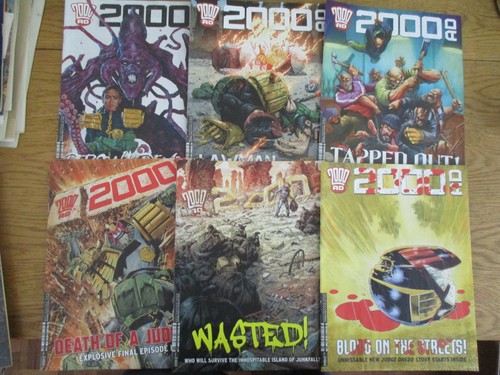 2000ad progs 2464 2469 - x, 6