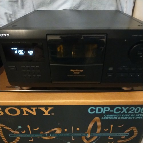 Sony cdp cx200 mega storage - cdp-cx200,